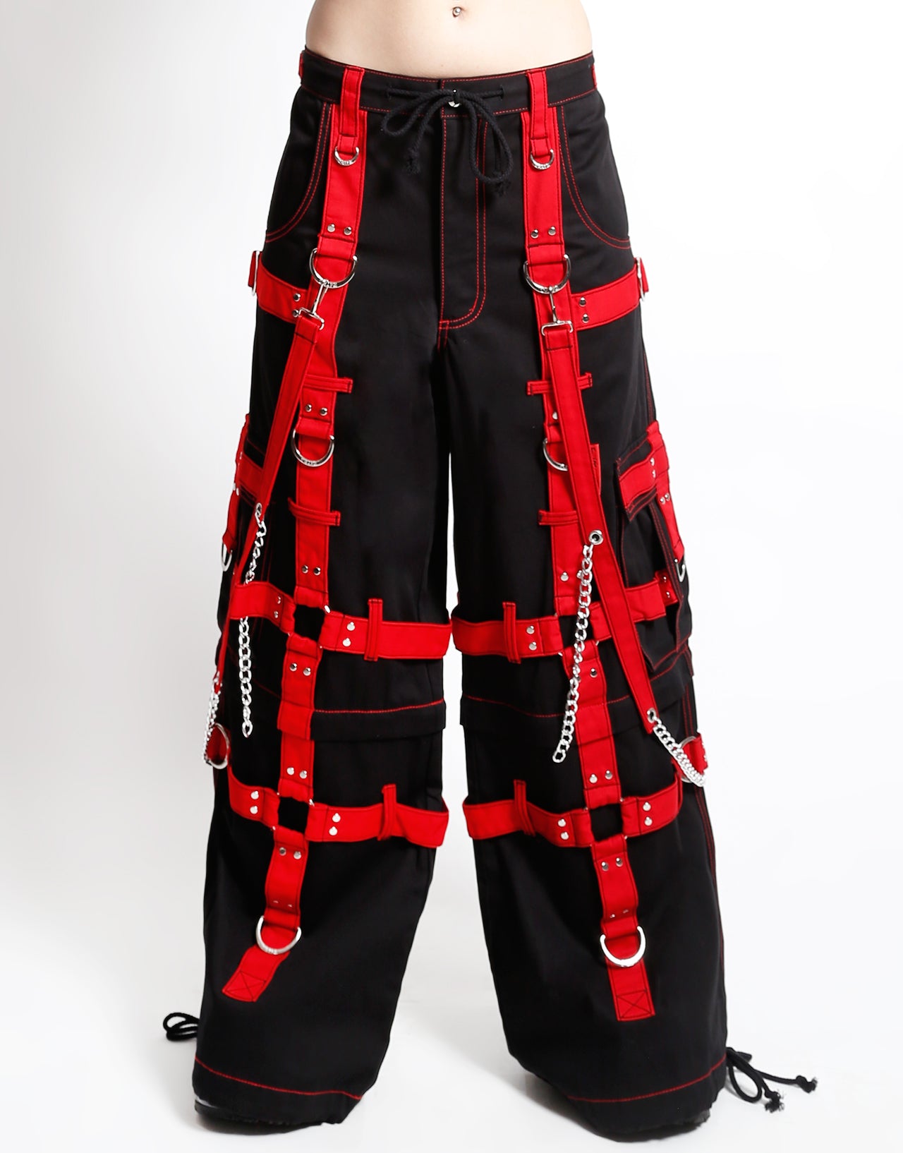 HARNESS DARK STREET PANT BLK/RED