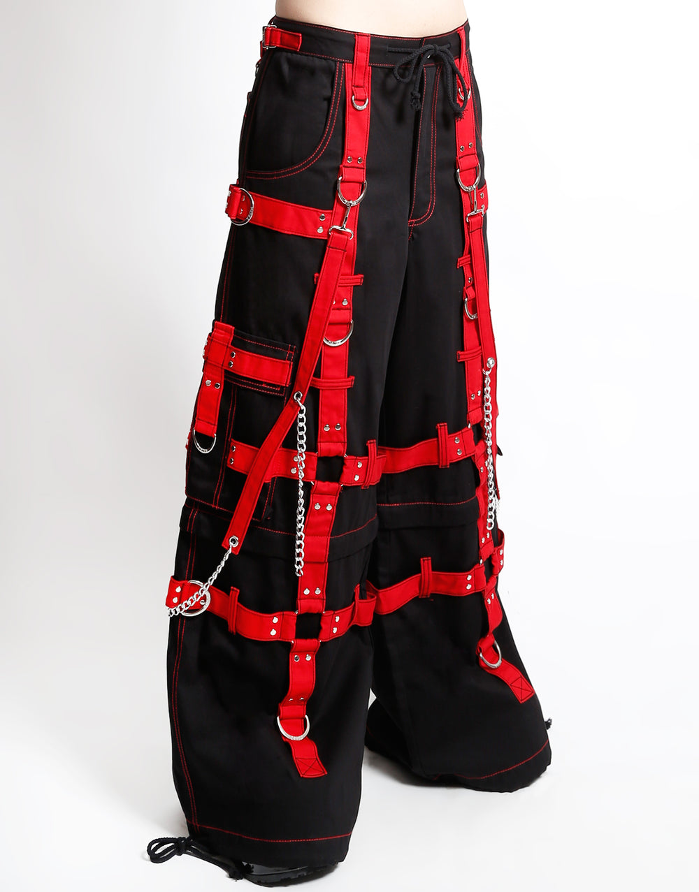 HARNESS DARK STREET PANT BLK/RED