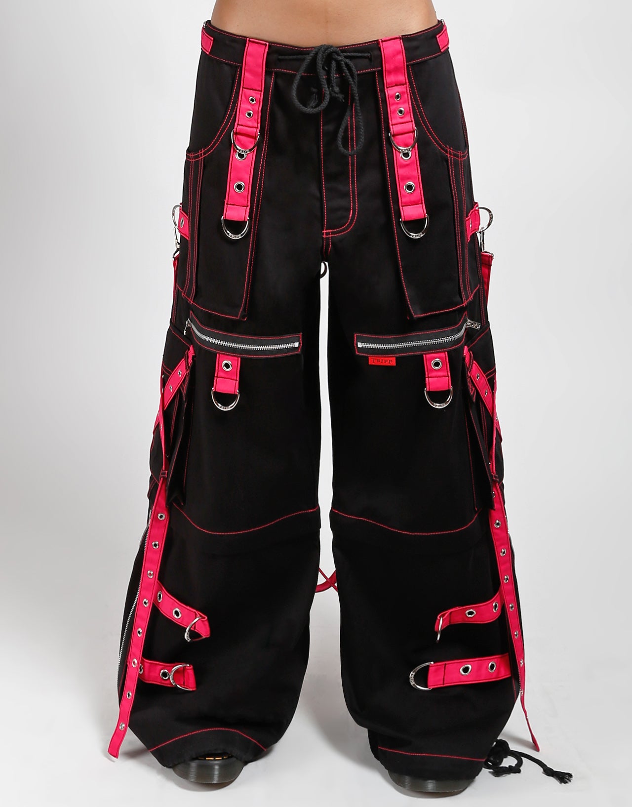 X-STRAP ZIP OFF PANT BLACK/PINK
