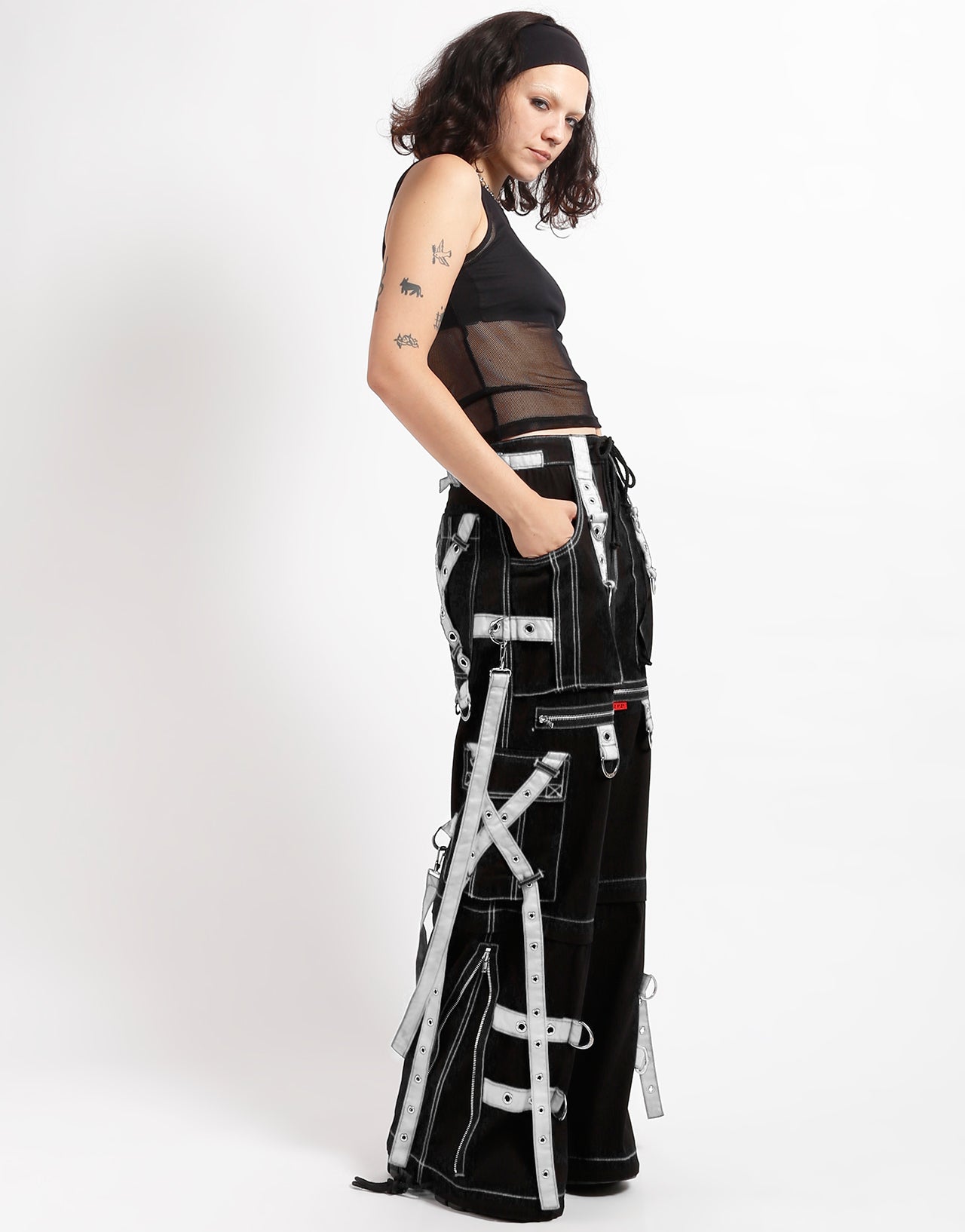 【未使用】UHIP Stable Zip Pant ジップパンツ 40 ブラック 22514 レディース 乗馬 馬術 Horze ハイウエスト・キュロット HZPH2 [レディース] シリコン フル