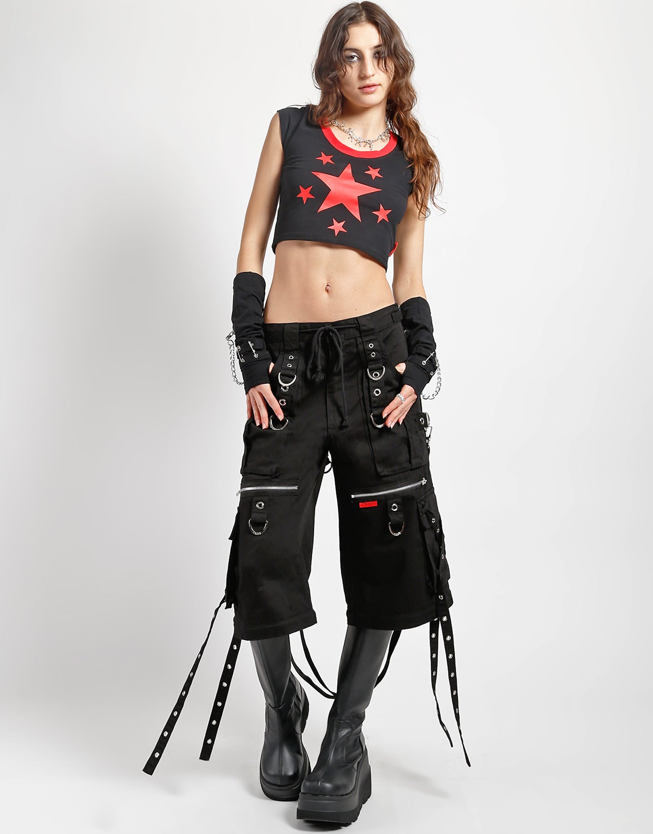 X-STRAP ZIP OFF PANT BLACK – TRIPP NYC X-STRAP ZIP OFF PANT BLACK – TRIPP NYC