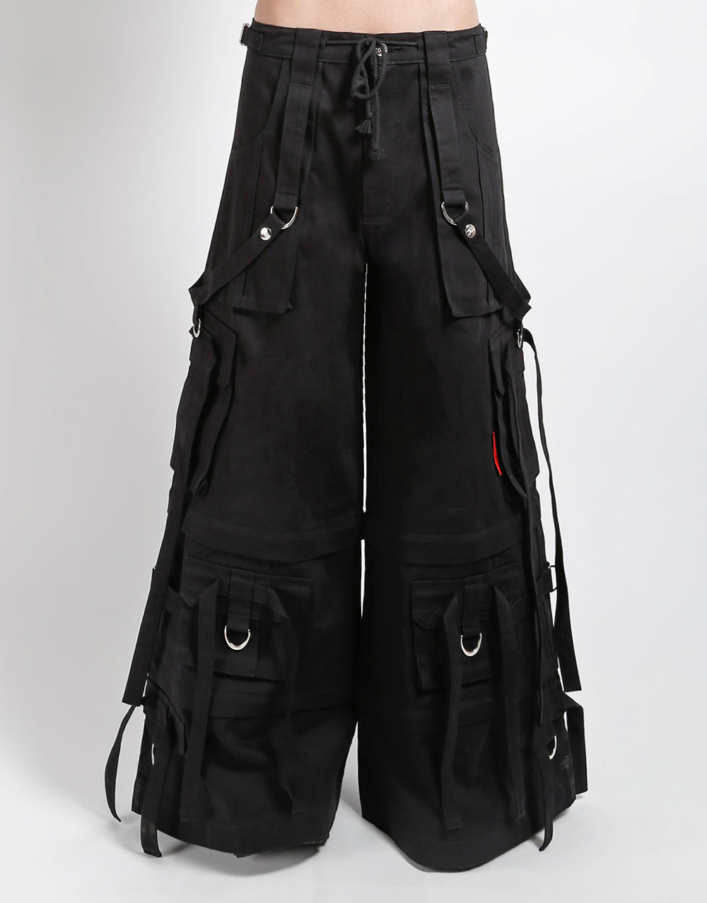 RING STRAP PANT BLACK