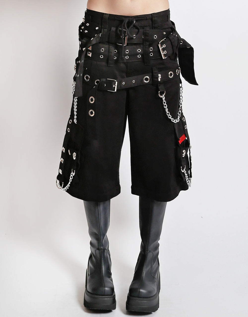 TRIPLE BELTED CHAIN PANT