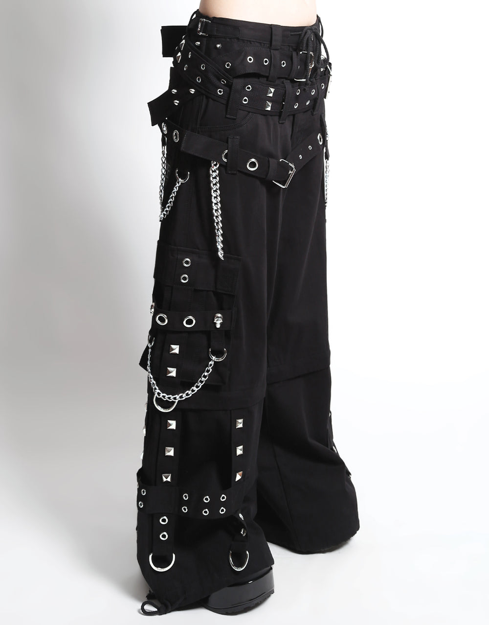 TRIPLE BELTED CHAIN PANT