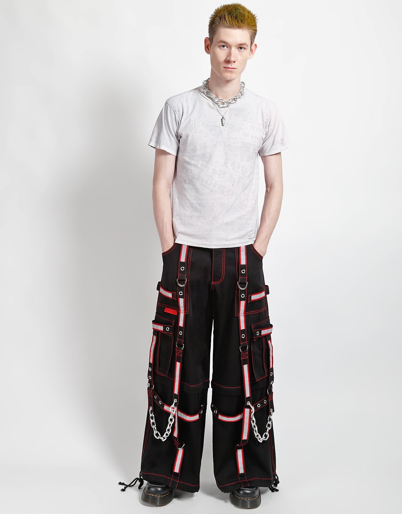 REFLECTOR DARKSTREET PANT RED