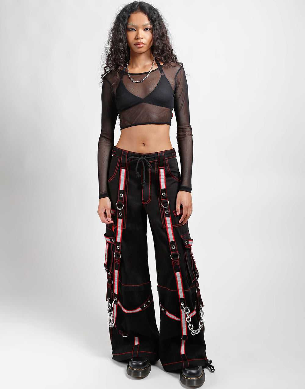 TRIPP NYC - REFLECTOR DARKSTREET PANT RED