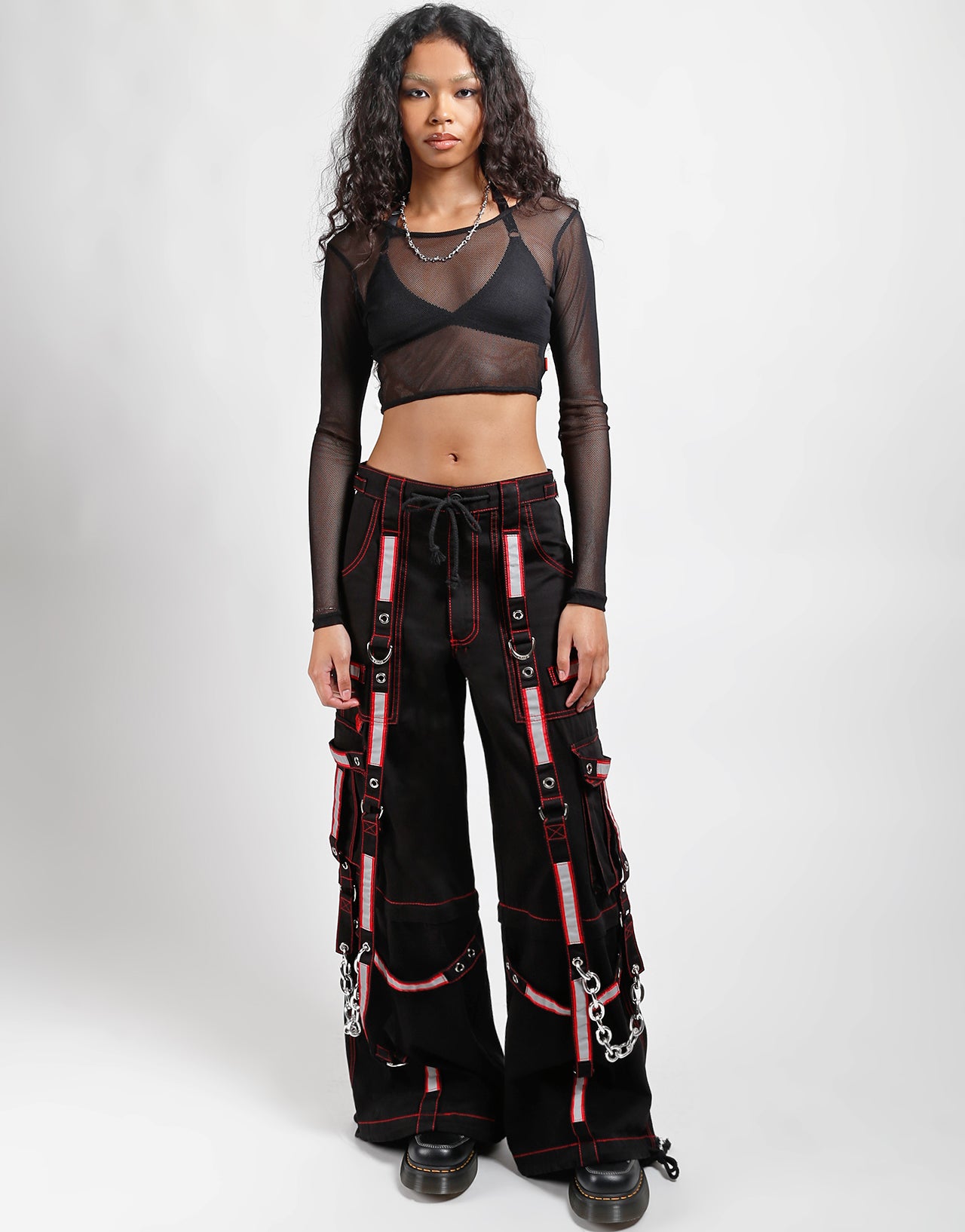 REFLECTOR DARKSTREET PANT RED