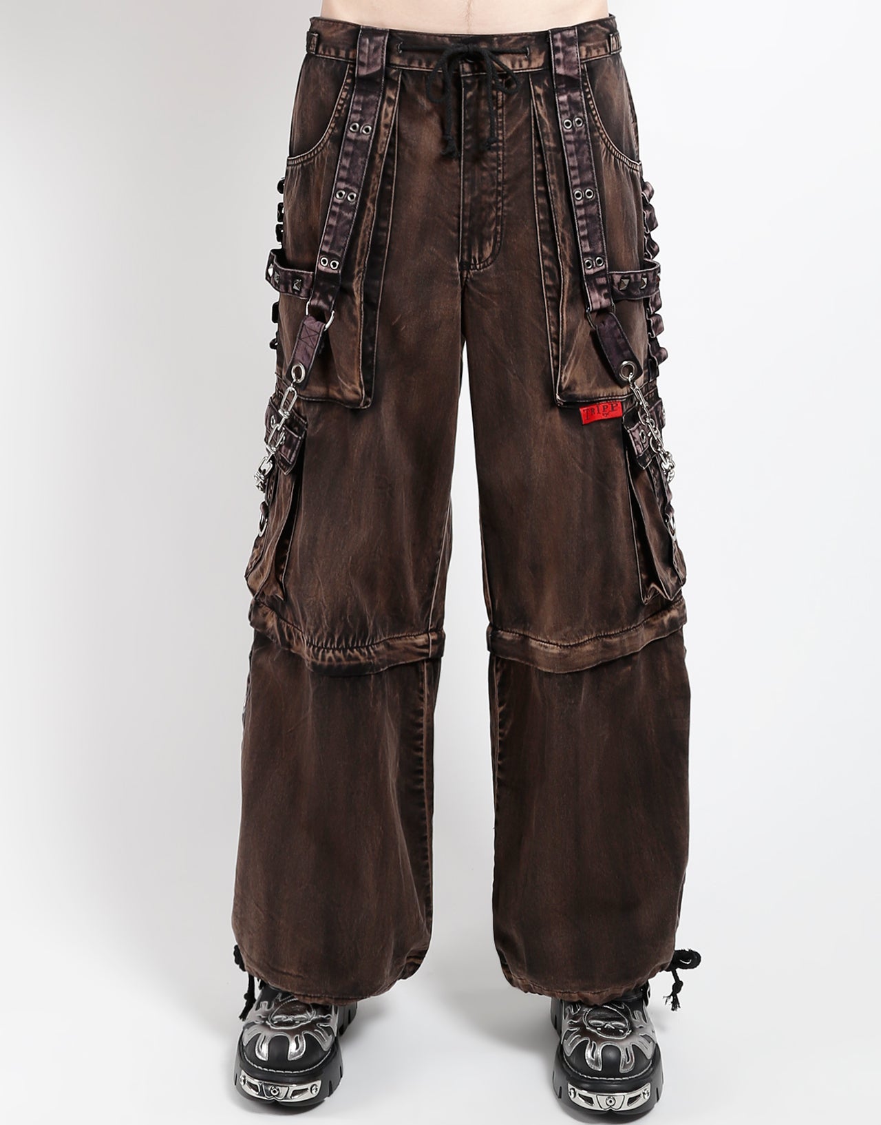 パンツ TRIPP NYC JUNGLELAND PANT JUNGLELAND PANT BLACK STEAM WASH – TRIPP NYC