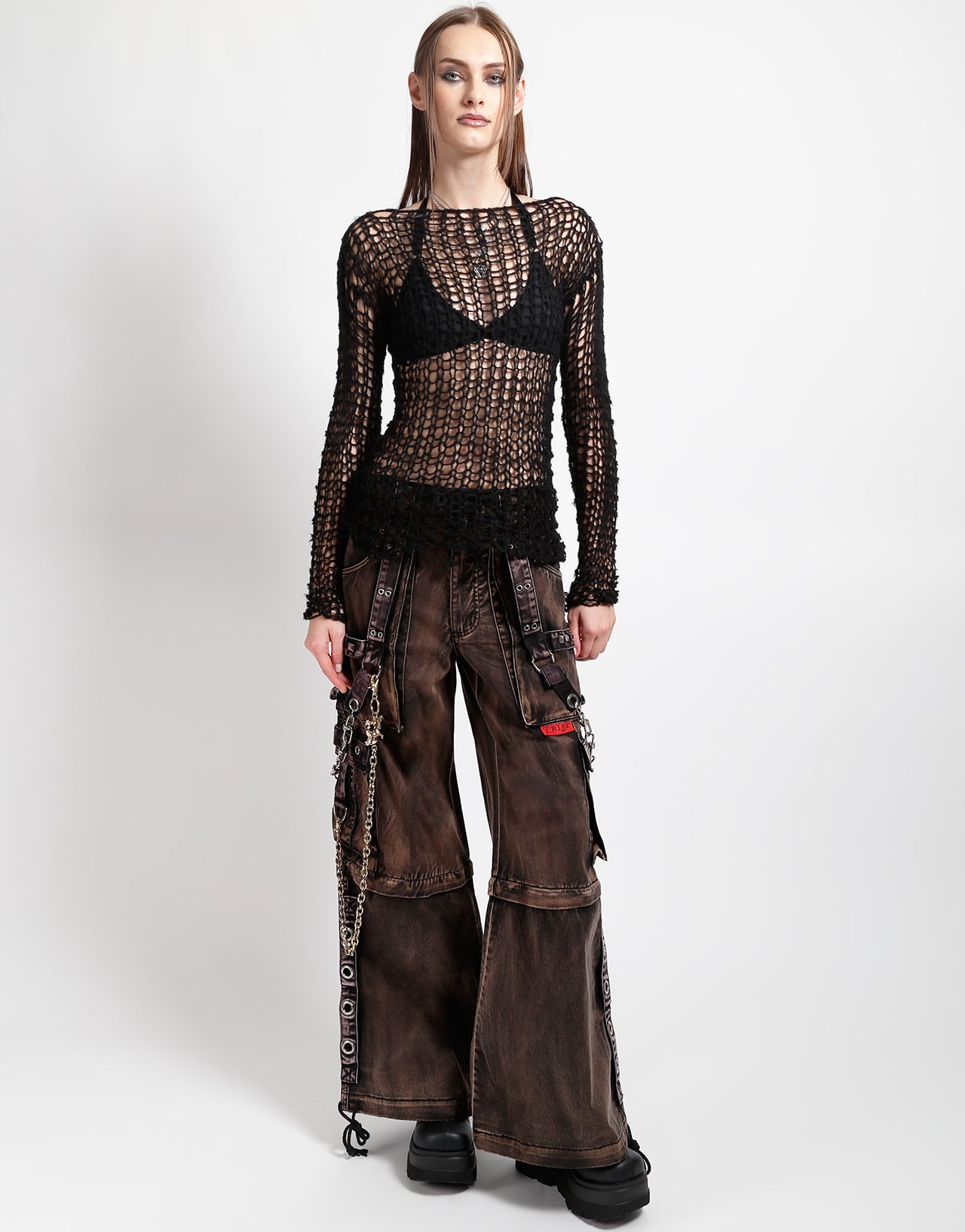 JUNGLELAND PANT BLACK STEAM WASH – TRIPP NYC