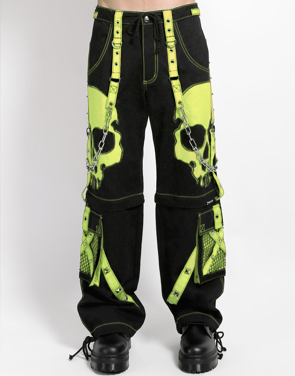 SCARE DARK STREET PANT LIME