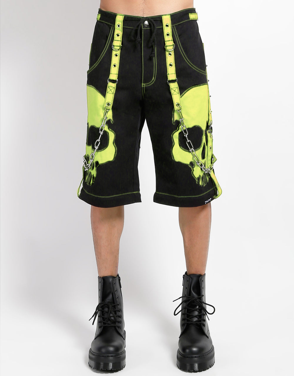 SCARE DARK STREET PANT LIME