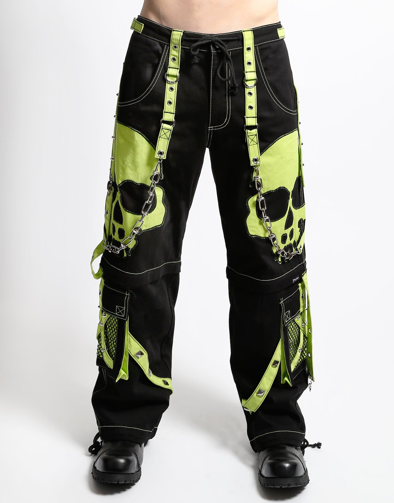 SCARE DARK STREET PANT LIME