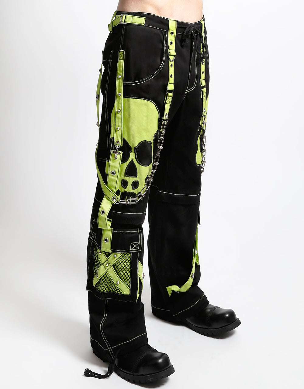 SCARE DARK STREET PANT LIME