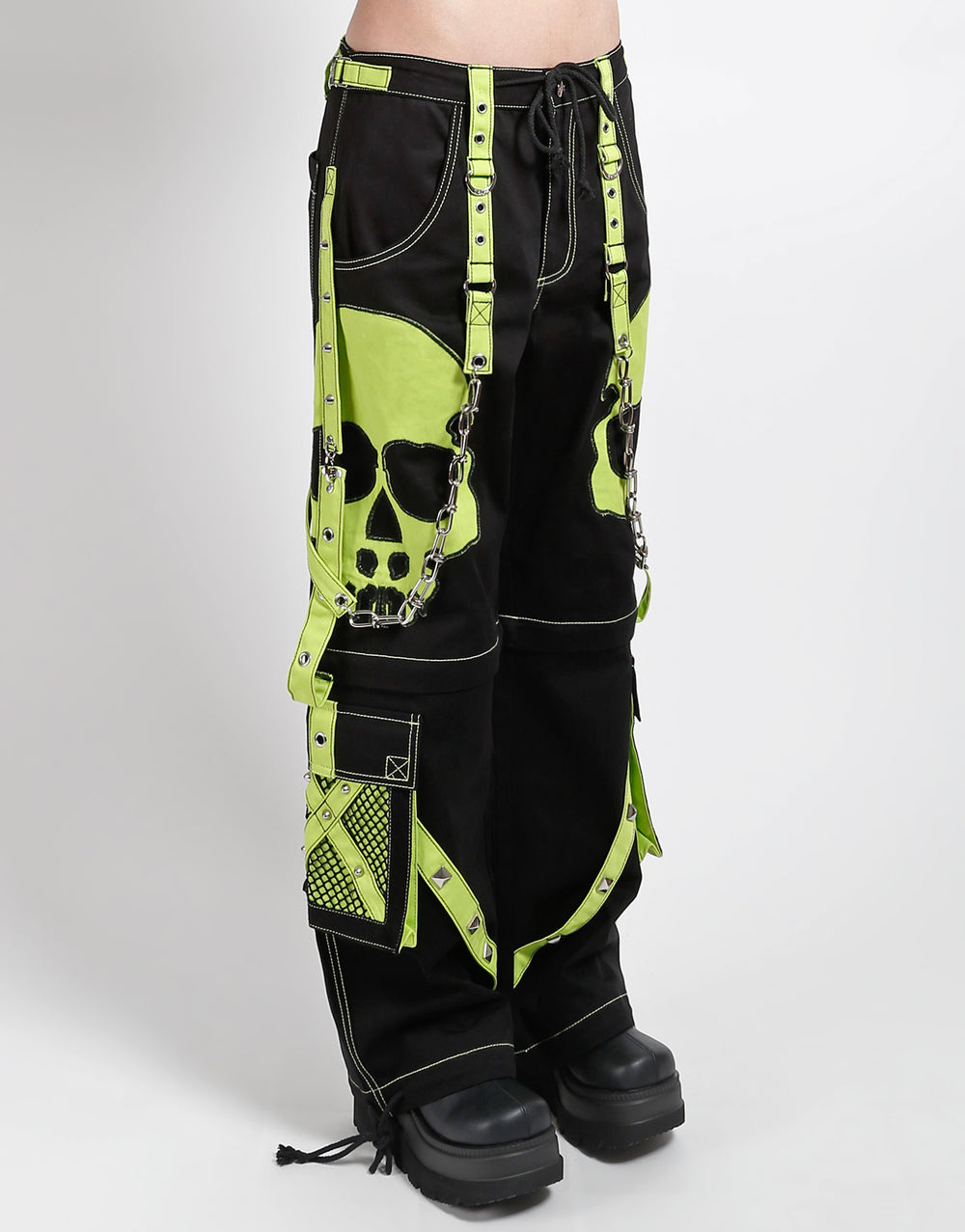 SCARE DARK STREET PANT LIME