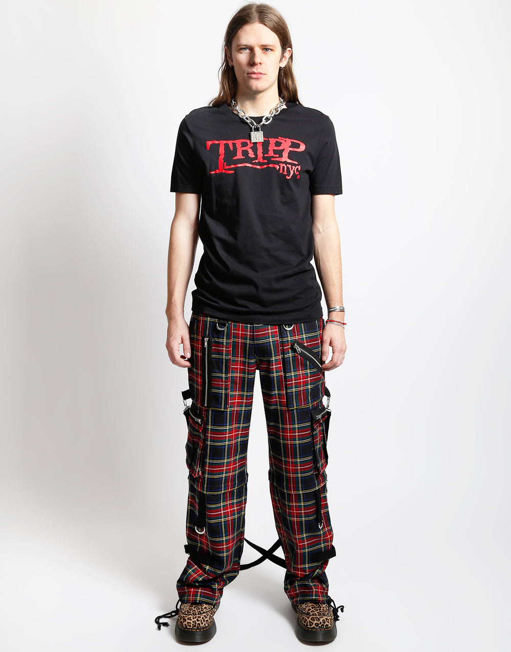 CLASH PANT BLACK PLAID