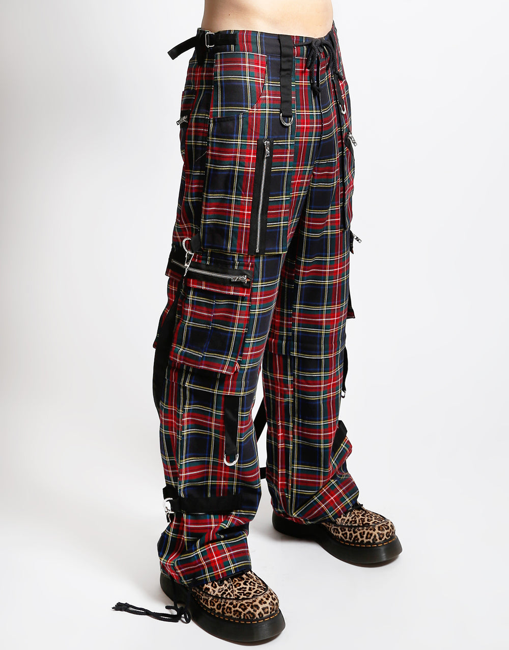 CLASH PANT BLACK PLAID