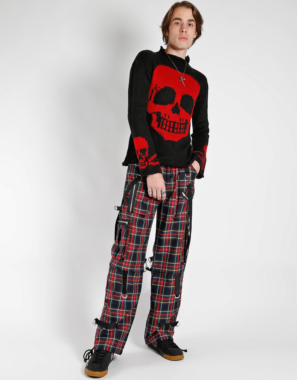 CLASH PANT BLACK PLAID