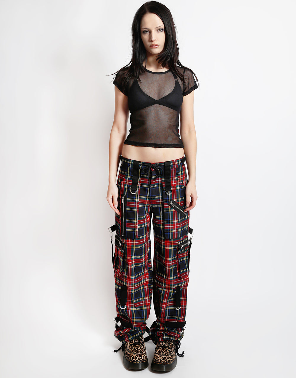 CLASH PANT BLACK PLAID