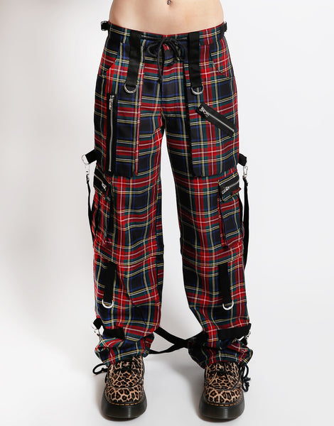 CLASH PANT BLACK PLAID – TRIPP NYC