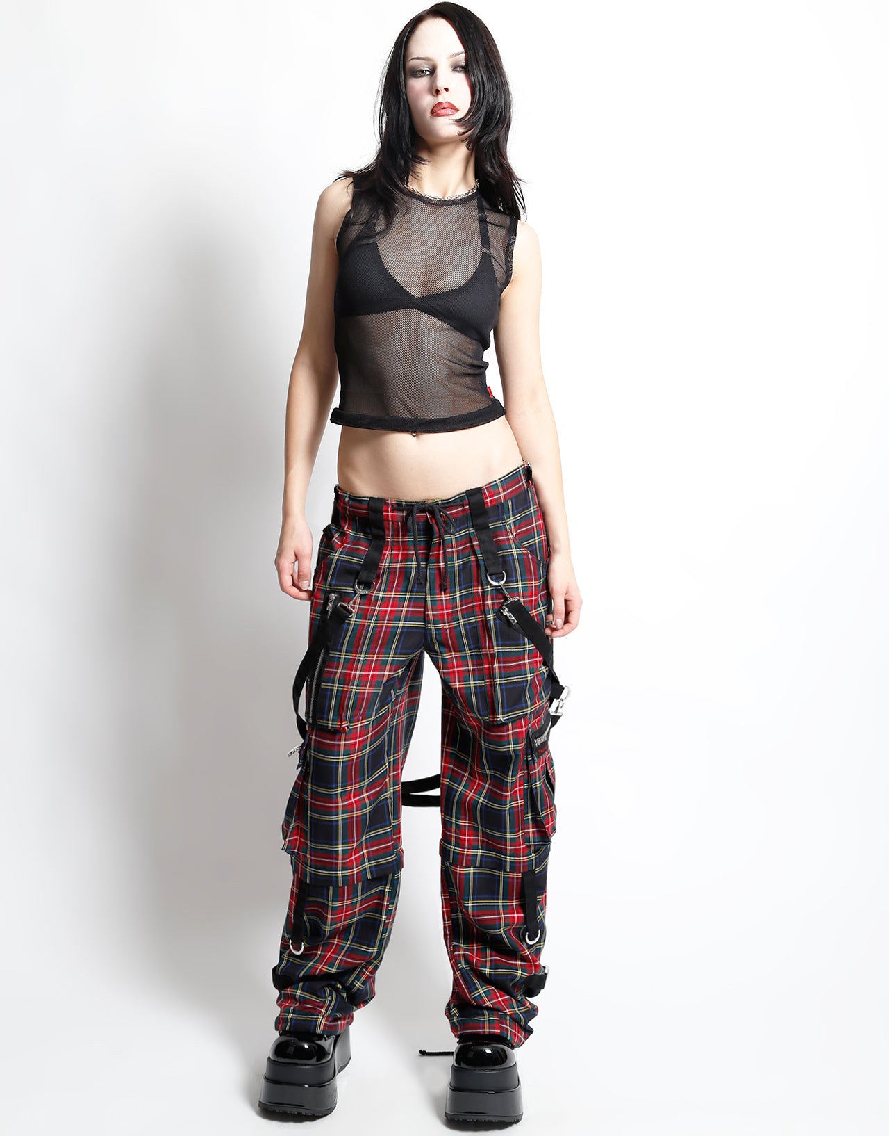 CLASH PANT BLACK PLAID