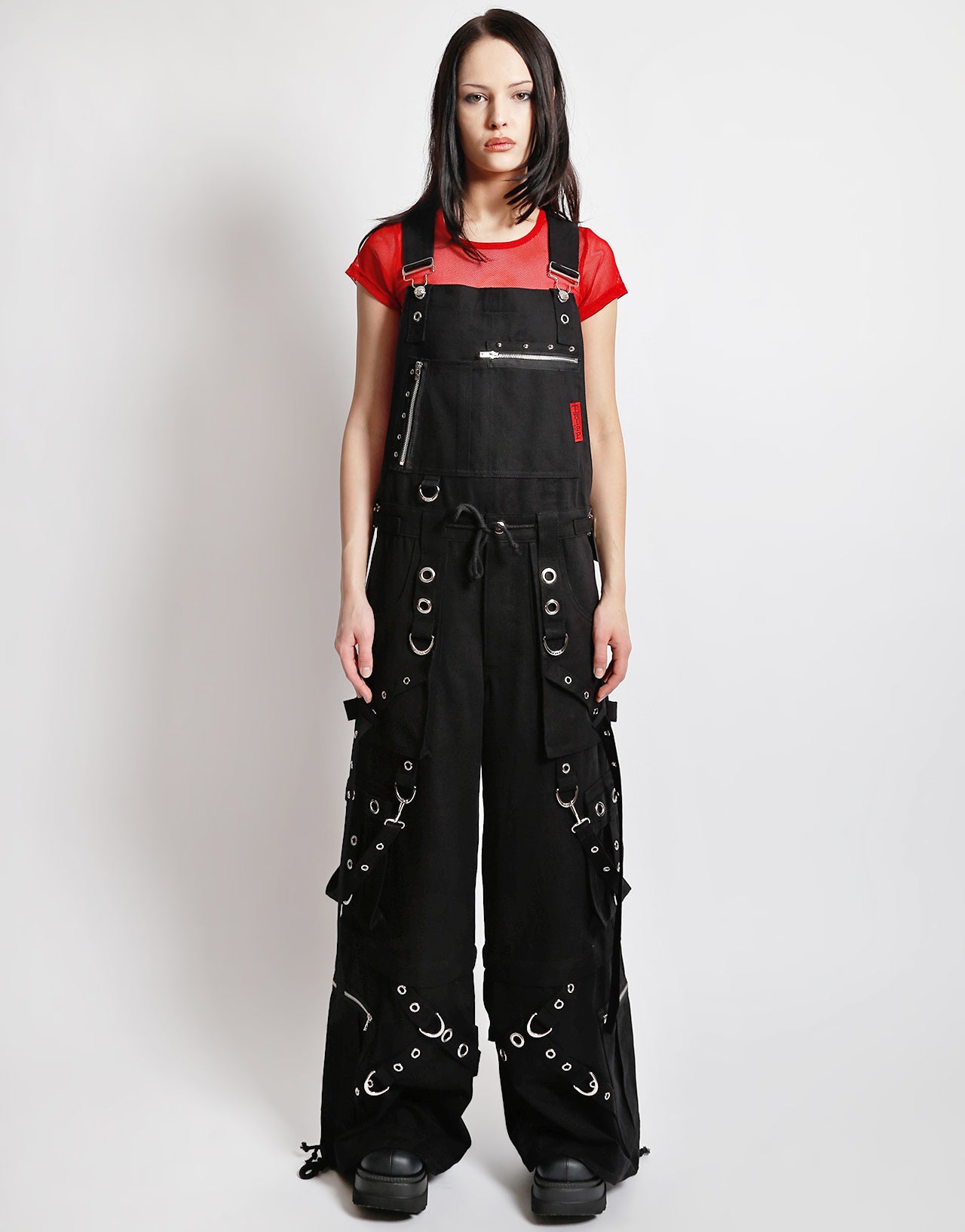 DOUBLE EYELET ZIP OFF OVERALL