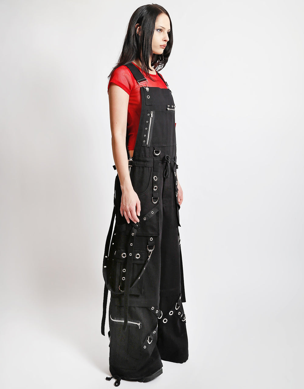 DOUBLE EYELET ZIP OFF OVERALL