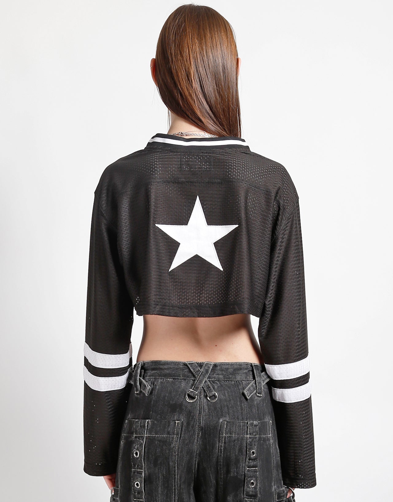CROP SUPERSTAR JERSEY – TRIPP NYC