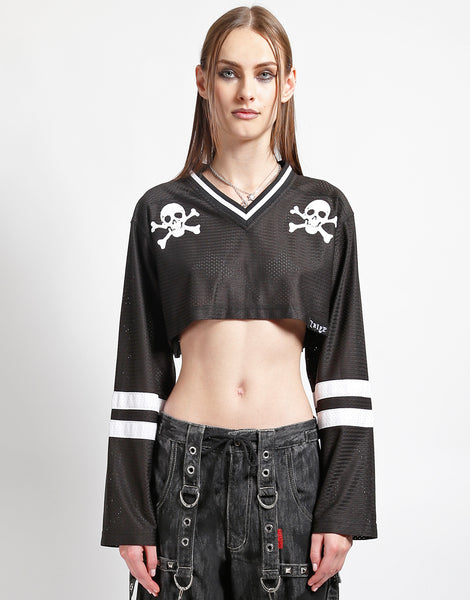 CROP SUPERSTAR JERSEY – TRIPP NYC