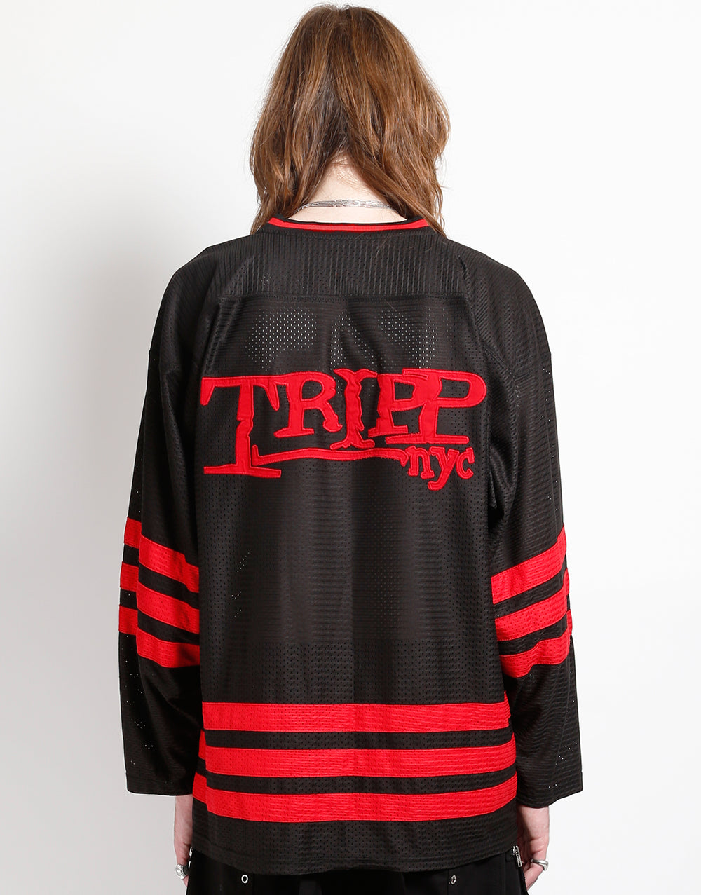 TRIPP NYC LOGO JERSEY RED