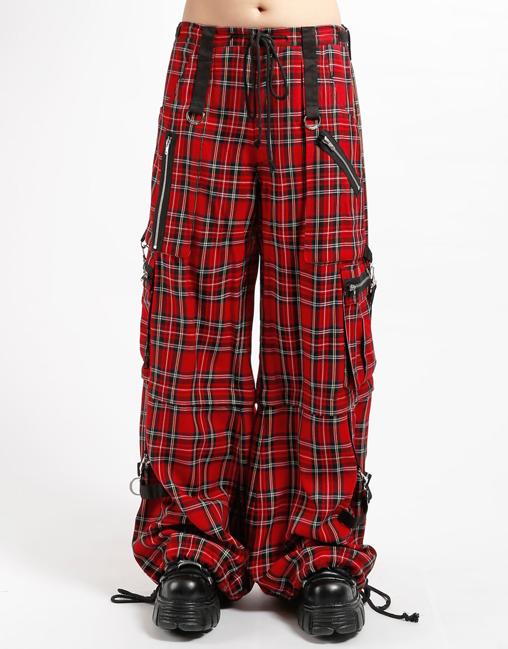 CLASH PANT RED PLAID