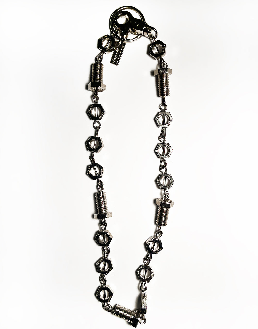 NUT AND BOLT WALLET CHAIN