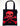 BIG RED SKULL LOGO TOTE