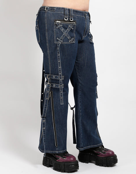 TRIPP NYC - CURVE X-STRAP DENIM