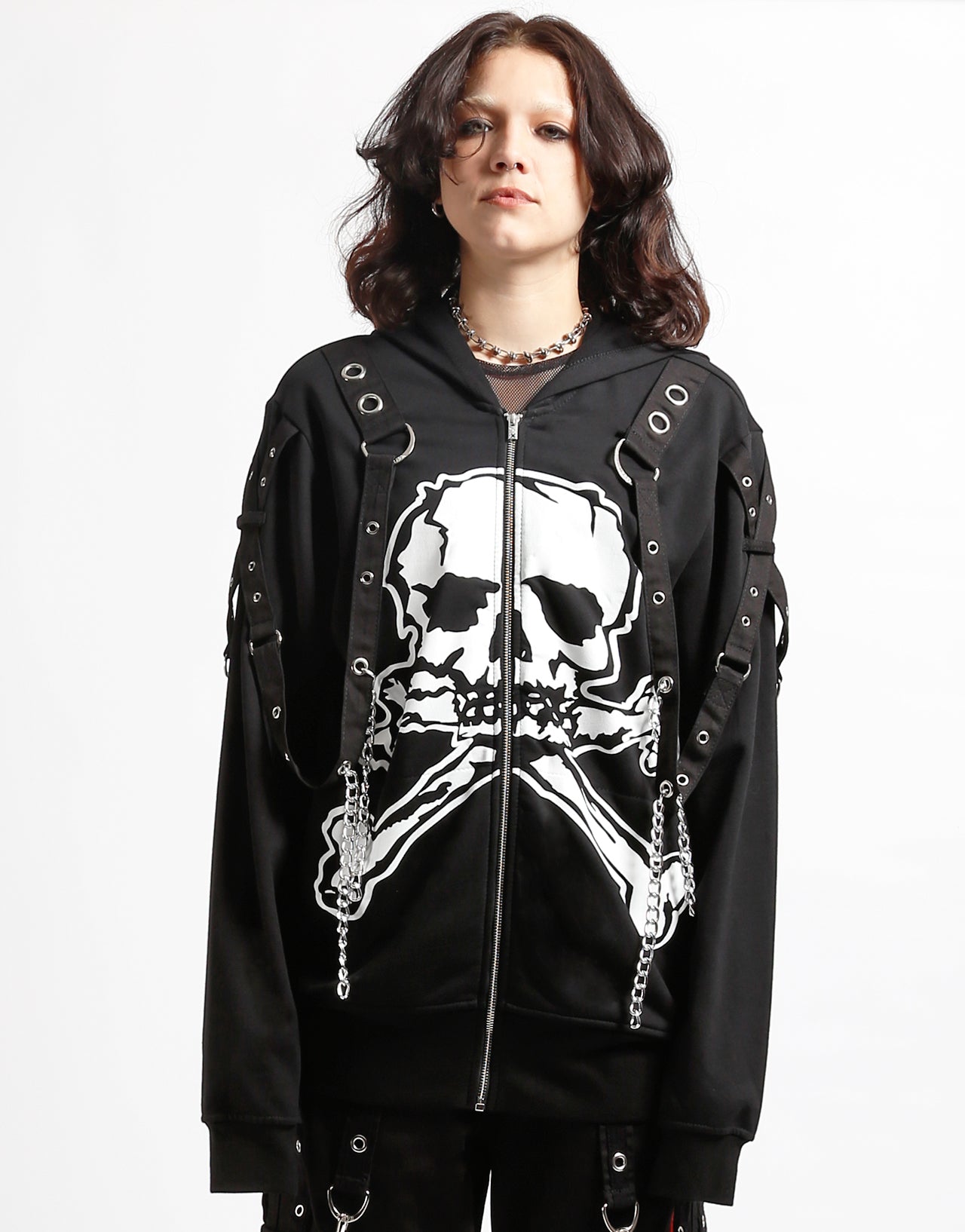 在庫残り僅か TRIPP NYC - SUPER SKULL CHAIN PEWTER TRIPP NYC - SUPER SKULL PANT PINK