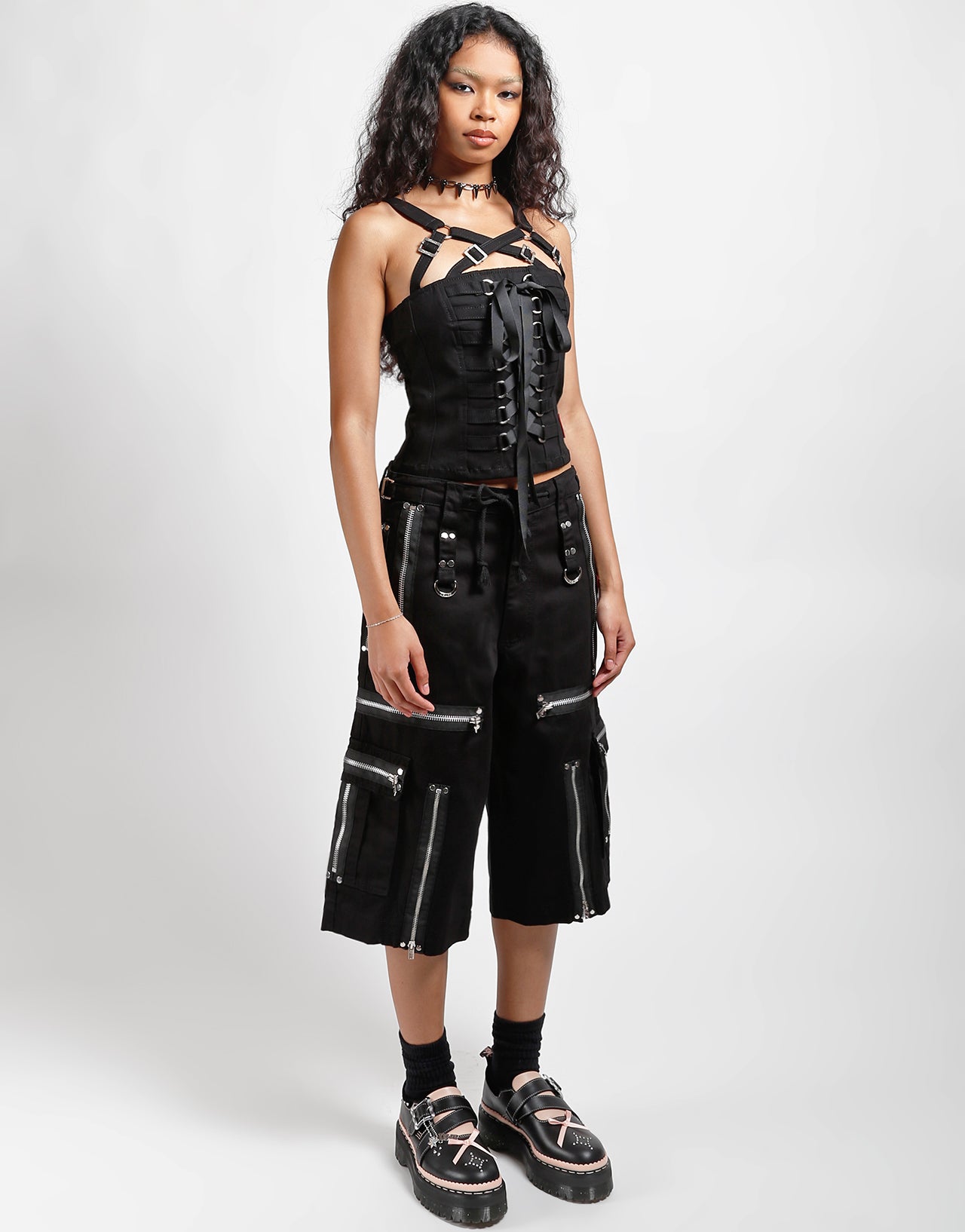 TRIPP NYC トリップ レースアップビスチェ コルセット タンクトップ TRIPP NYC - Tops