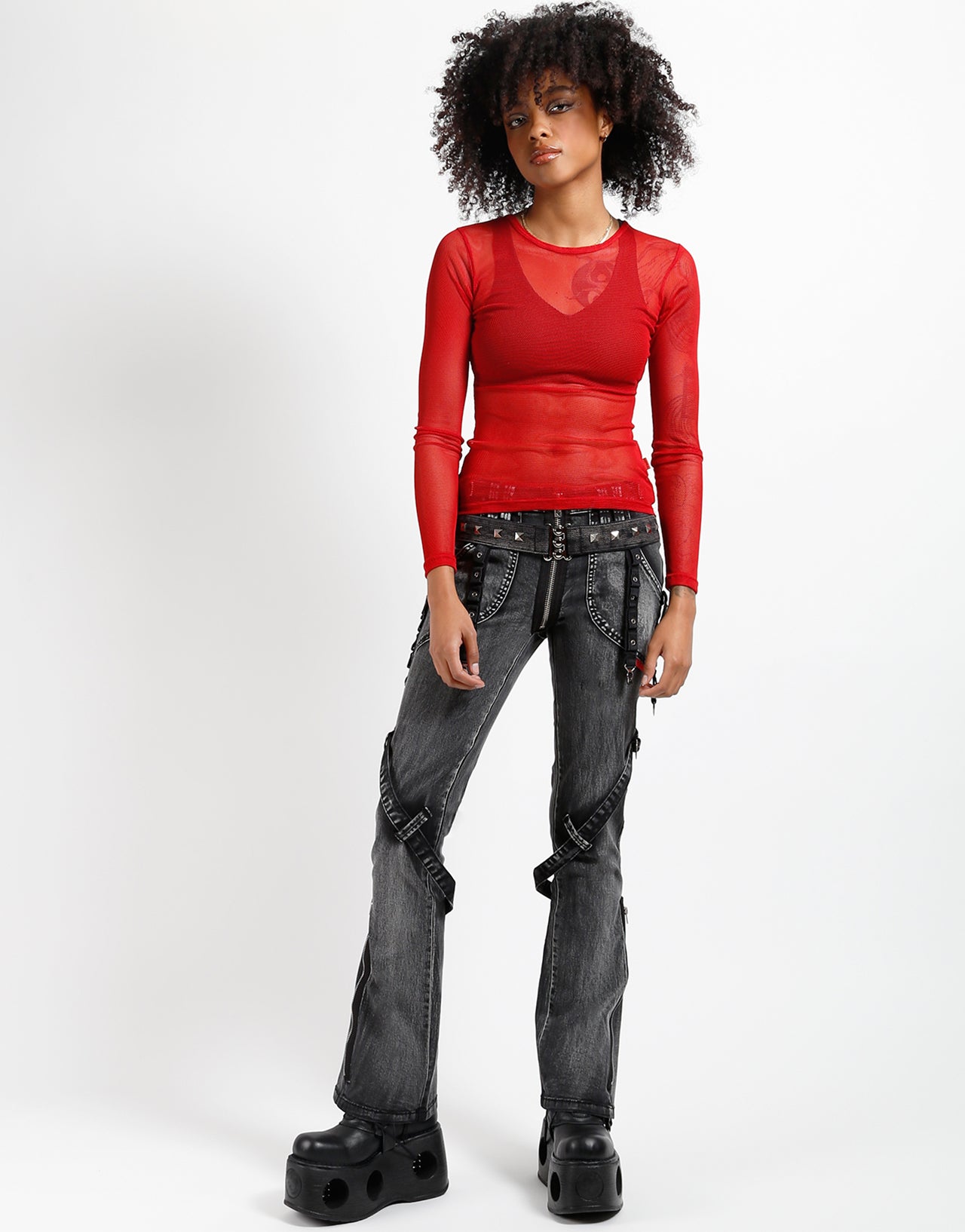 POWER BELT PANT BLACK