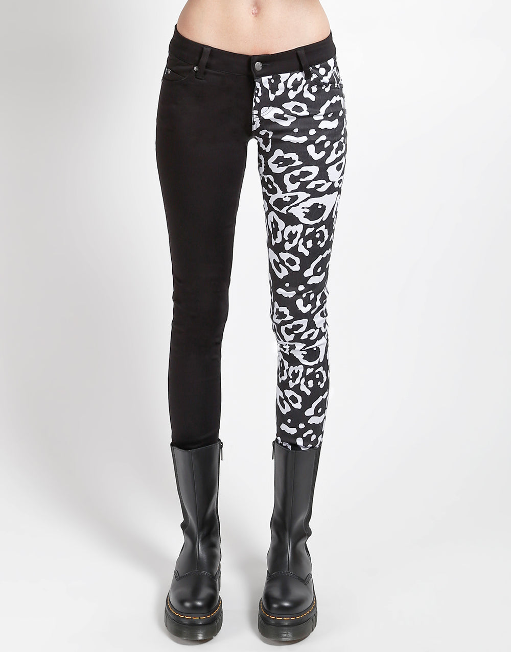 SPLIT PERSONALITY JEAN ULTRA LEOPARD