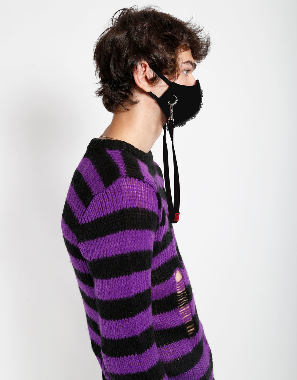 SKULL STUD FACE COVER