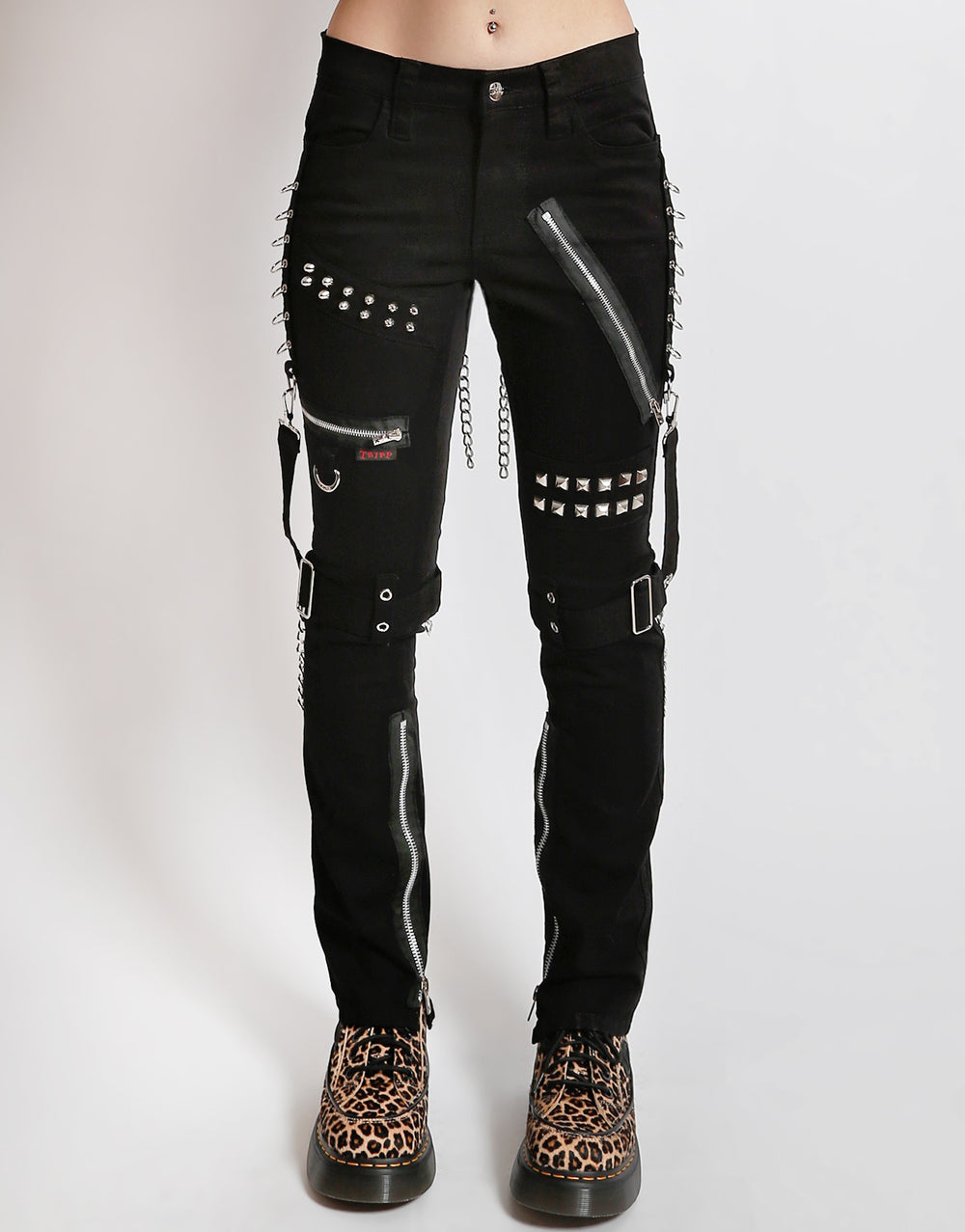 STUDDED BONDAGE PANT