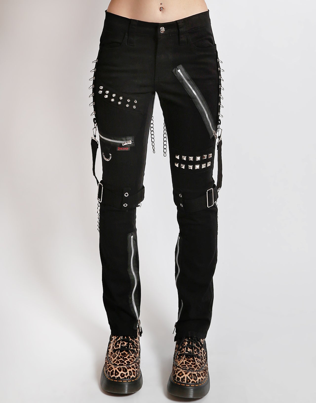 STUDDED BONDAGE PANT
