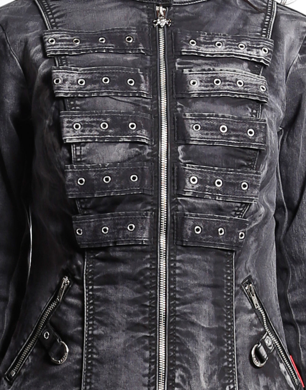 PEACE JACKET BLACK WASH