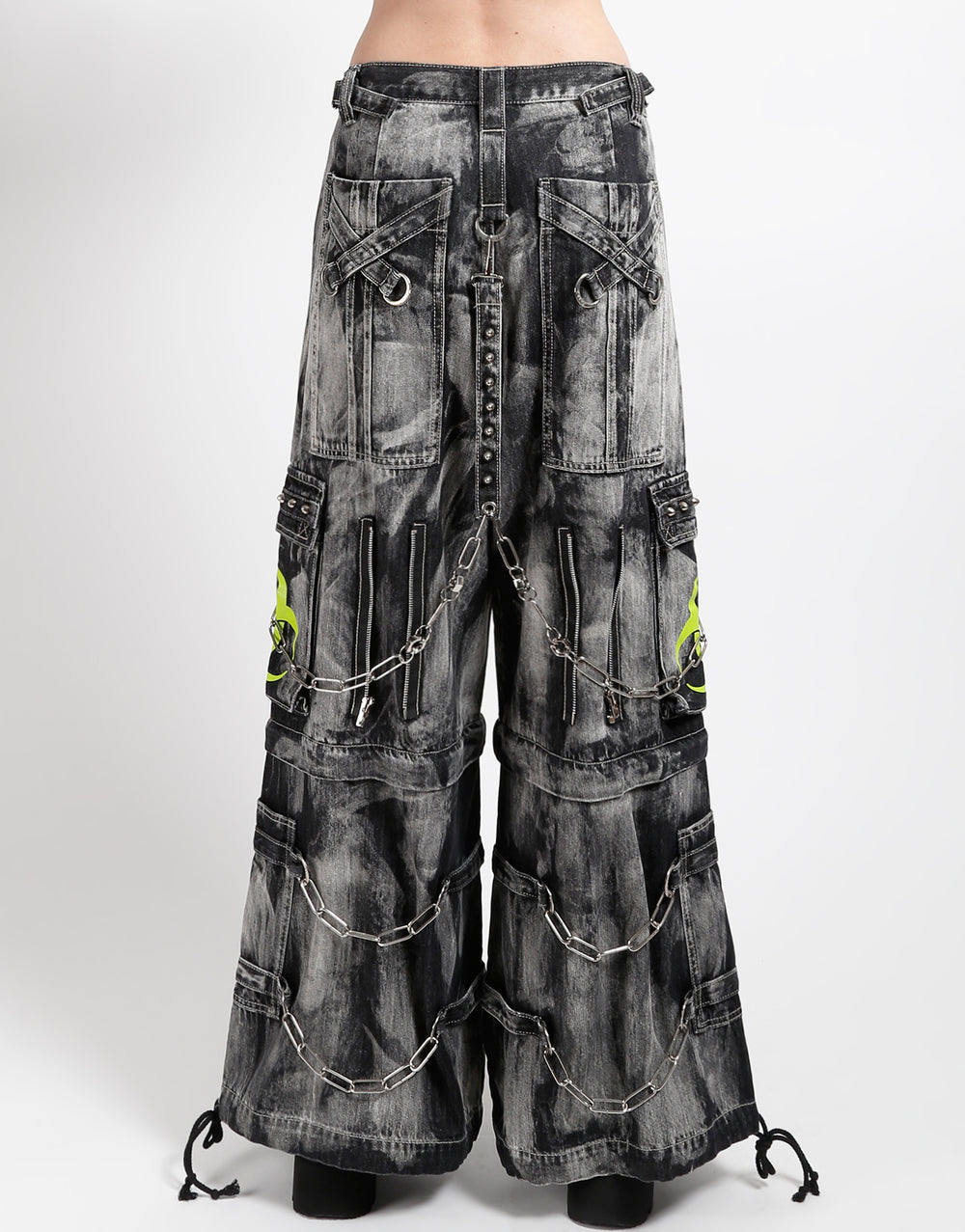 BIOHAZARD BLACK DENIM STORM WASH PANT