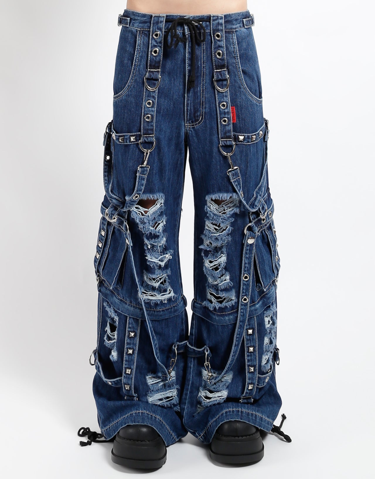 【再構築】Docking custom denim track pants JM7117MR_BLUEDENIM_F2_6163dc38