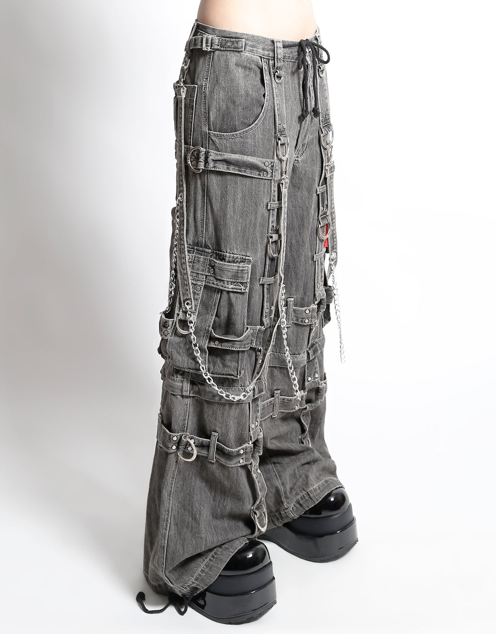 HARNESS DARK STREET PANT BLACK DENIM