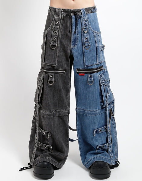 X-STRAP PANT SPLIT DENIM – TRIPP NYC