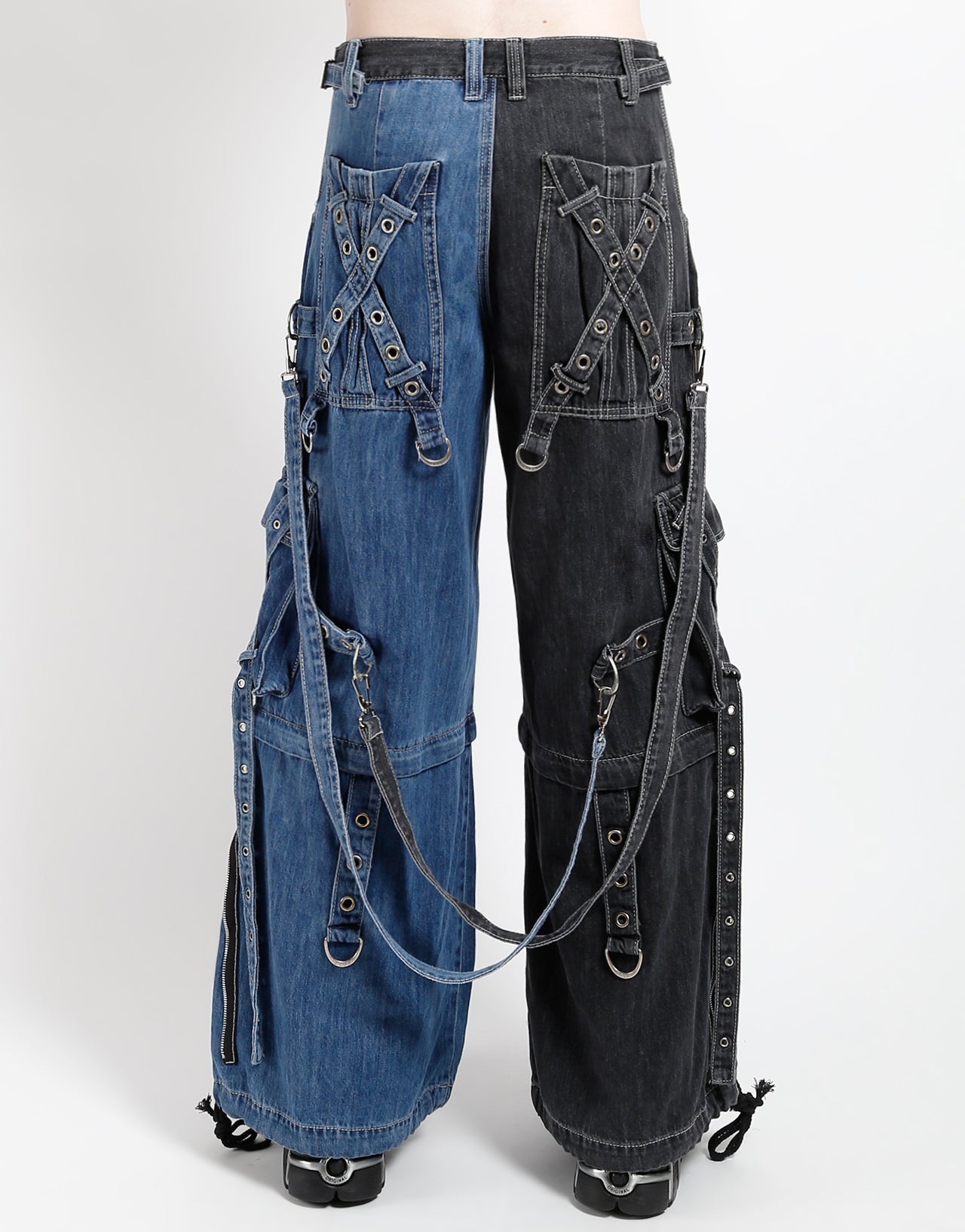 X-STRAP PANT SPLIT DENIM – TRIPP NYC