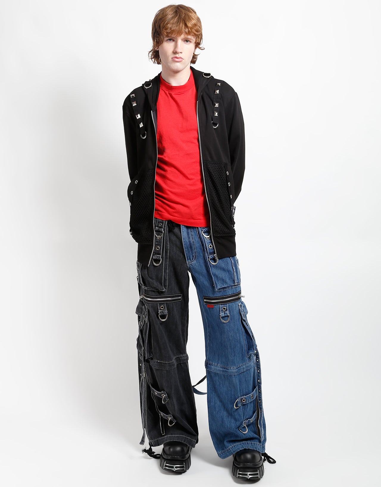 X-STRAP PANT SPLIT DENIM – TRIPP NYC X-STRAP PANT SPLIT DENIM – TRIPP NYC