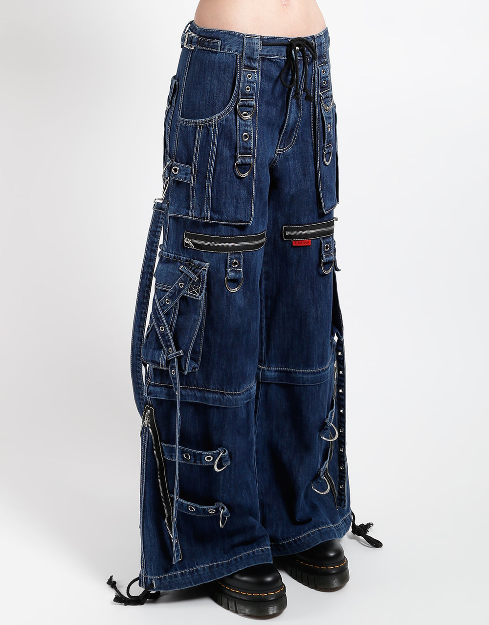 X-STRAP PANT BLUE DENIM