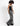 X-STRAP PANT BLACK FOG WASH DENIM