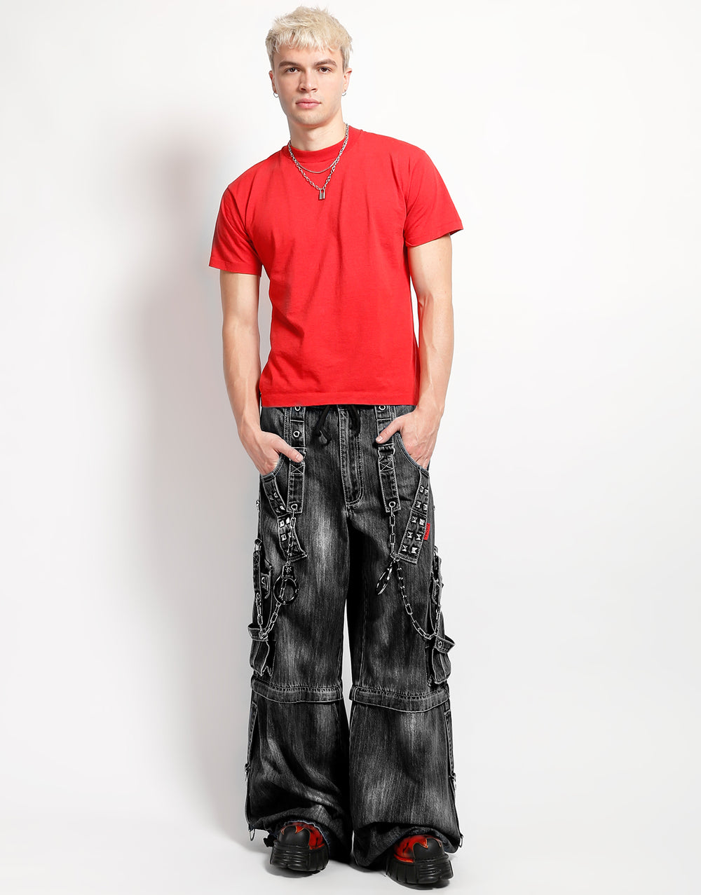 LOCK UP DENIM PANT STORM WASH